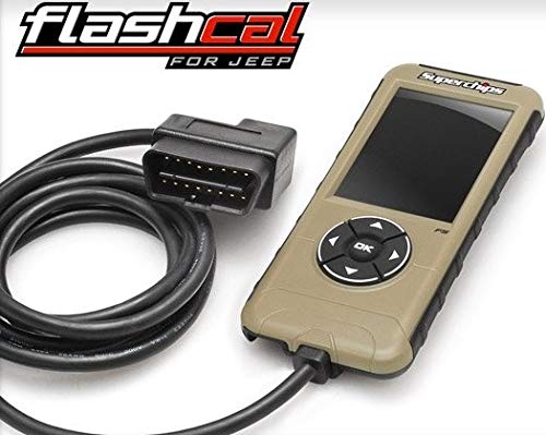 Superchips Flashcal F5 In-Cab Tuner,Gasoline,Compatible With 2007-2018 Jeep Jk Wrangler