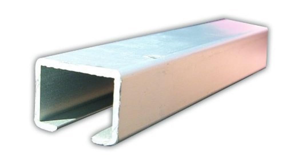 Jr Products 80201 Aluminum Curtain/Door Track - Type A, 96''