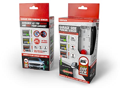 STKR Concepts Side Garage Parking Sensor - Model 00135, Easy Guide System for Safe Parking