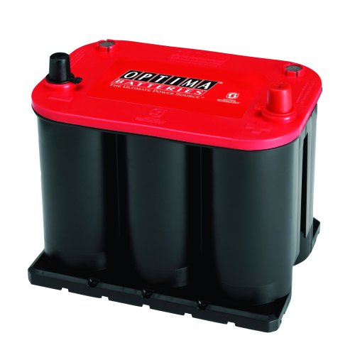 Optima Batteries High Performance 35 Redtop Sealed Agm Car, Truck And Suv Starting Battery, 720 Cca, Sae Terminal, Maintenance F