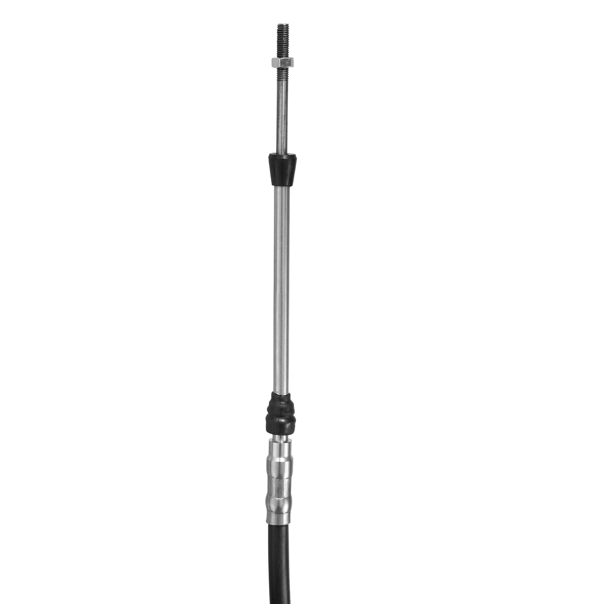 Motoforti 16ft Marine Throttle Shift Control Cable for Yamaha Outboard Engine, Black, Stainless Steel, Rubber
