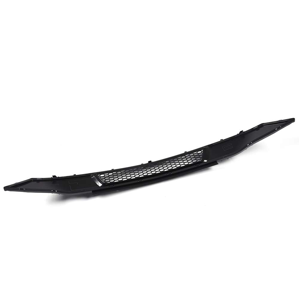 PIT66 Honeycomb Style Lower Grille for 2018-2021 Ford Mustang, Black Plastic