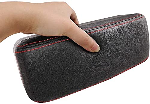 JEYODA Car Armrest Box - Adjustable Grey Plastic Organizer, Model 1864