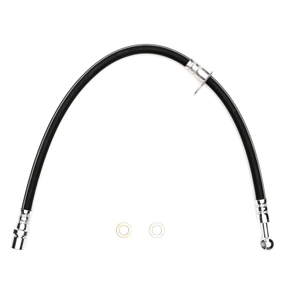 Dynamic Friction Company Front Left Brake Line Hose 350-13038 For 2010-2014 Subaru Legacy