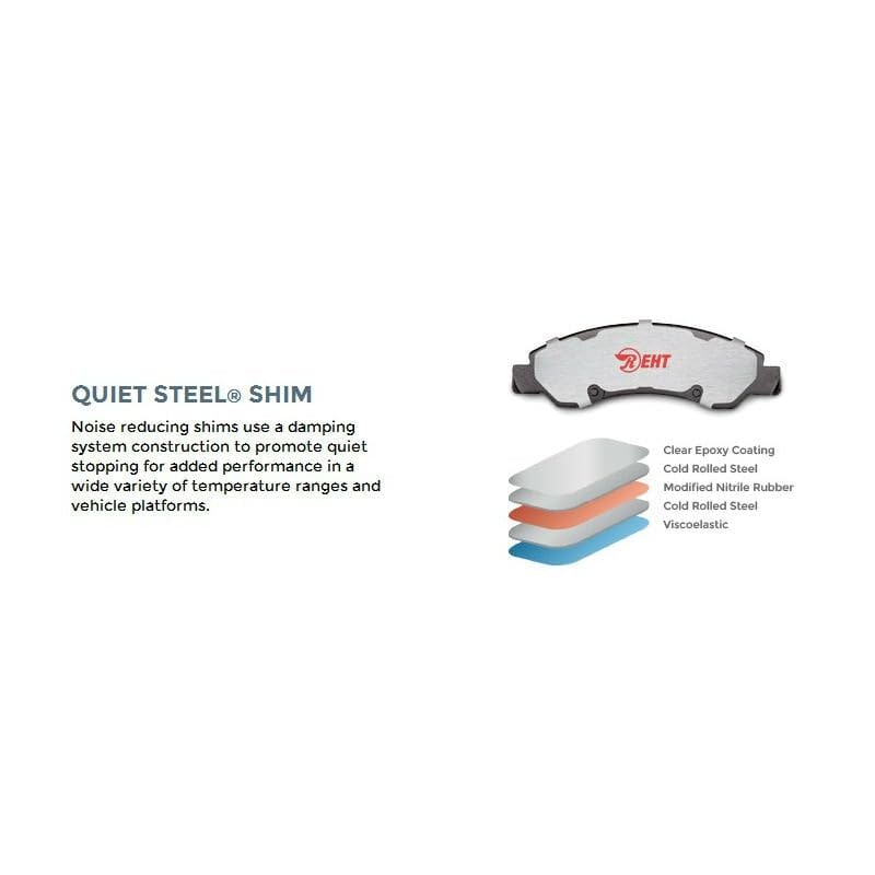 Rm Brakes Eht627H Brake Pad Set