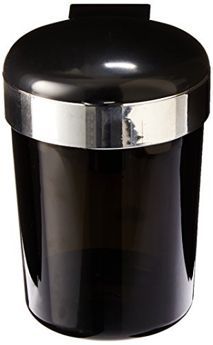 Roadpro Rpve-649La Self-Extinguishing Portable Ashtray With Blue Led Light Cupholder Ashtray For Car Or Truck Illuminated-Black