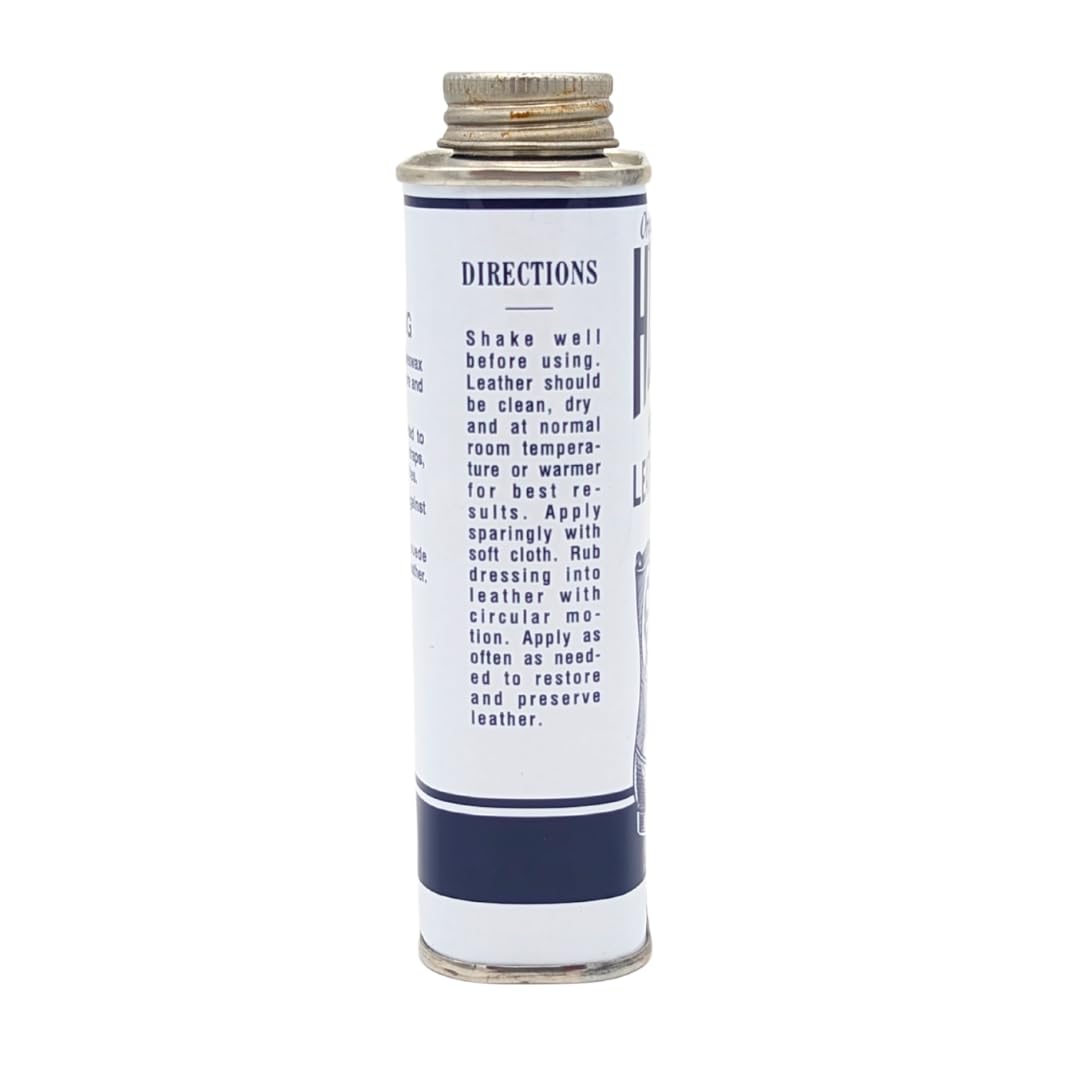 Huberds Leather Dressing With Neatsfoot Oil - Leather Conditioner That Softens New And Restores Dry And Hardened Boots, Shoes, B