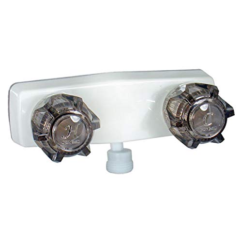 Valterra Phoenix Faucets Pf213243 Dual Handle 4 Shower Valve With Vacuum Breaker - White
