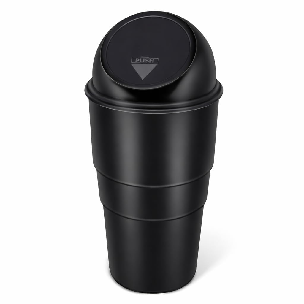 Loomlatitude Car Dustbin  Waste Management Bin for Car, Office, Home & Vehicle  Car Accessories, Portable Garbage Organizer wi