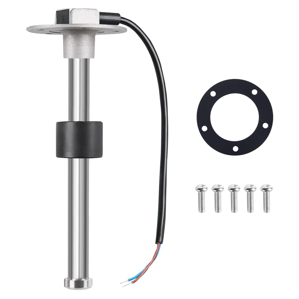 Sucicago Fuel Sender Marine For Truck Vehicle 240-33Ohms 5''(130Mm) Boat Fuel Level Sending Unit Fuel Gauge Sending Unit