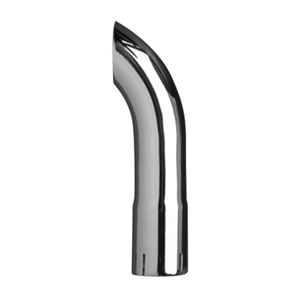 AP Products CTD-1250 US Gear Chrome Exhaust Turndown - 1-1/4 x 10