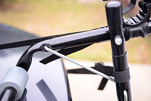Allen Sports Deluxe 2-Bike Trunk Mount Rack, Model 102Dn-R, Black