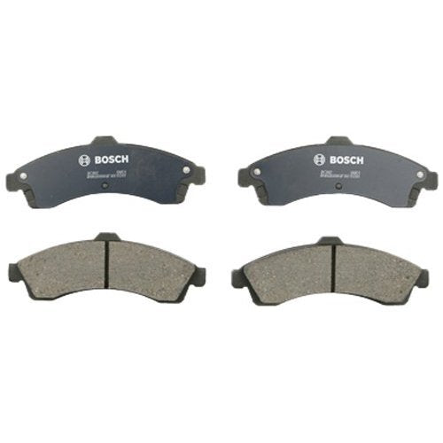 BOSCH BC882 QuietCast Premium Ceramic Disc Brake Pad Set - Compatible with Select Buick Rainier; Chevrolet SSR, Trailblazer; GMC