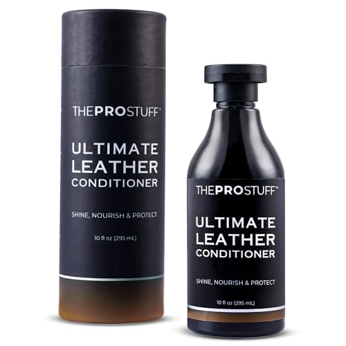 The Pro Stuff  Ultimate Car Leather Conditioner | Shine, Nourish, Protect | Easy Apply, Long Lasting, Noresidue | Leather Care