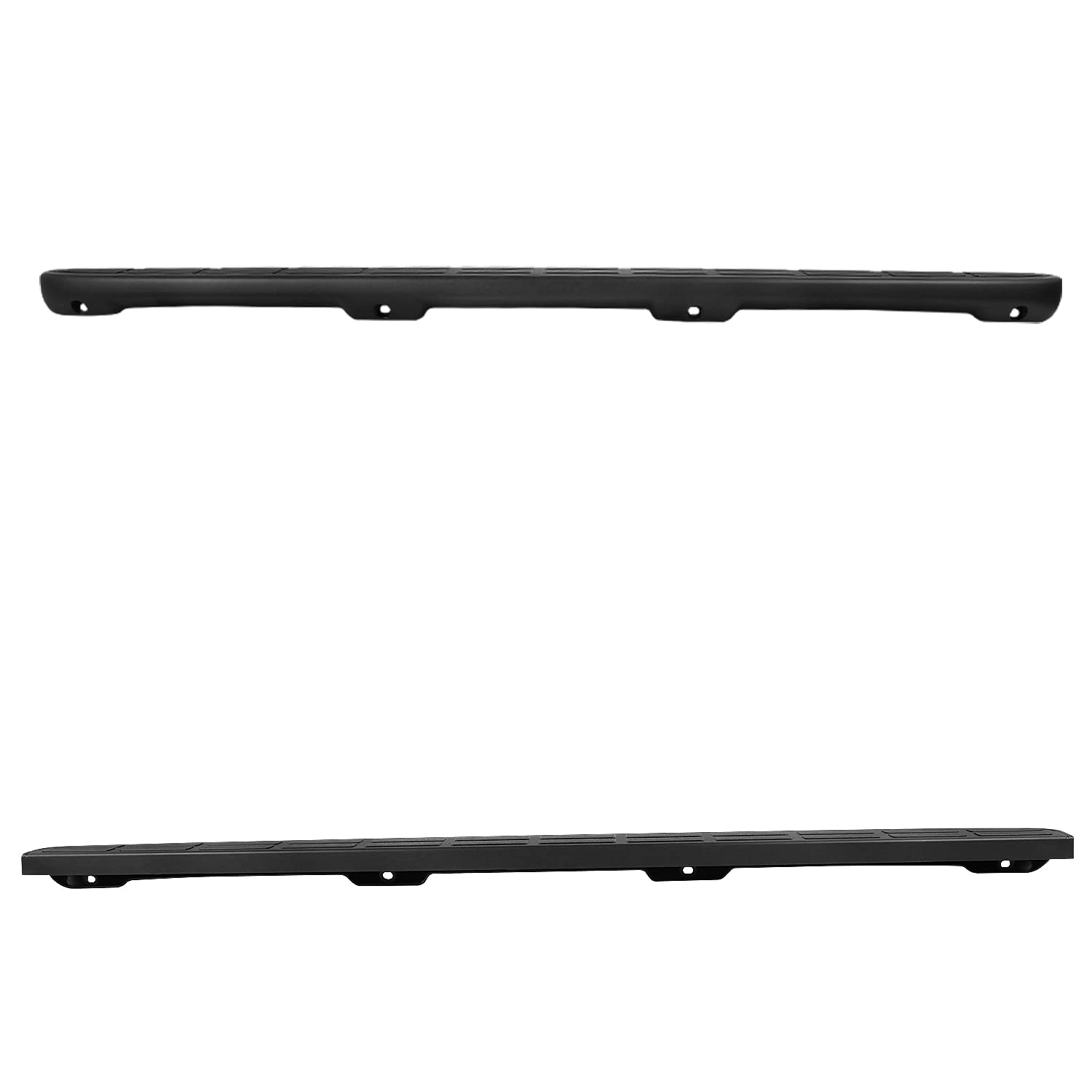 Spec-D Tuning Tailgate Moulding Cap Top Protector Compatible With 1999-2007 Chevrolet Chevy Silverado Gmc Sierra Fleetside