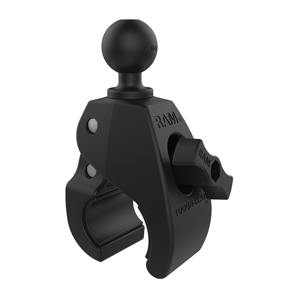 RAM Mounts RAP-401U Tough-Claw Large Clamp Ball Base with C Size 1.5 Ball for Rails 1 to 2.25 in Diameter