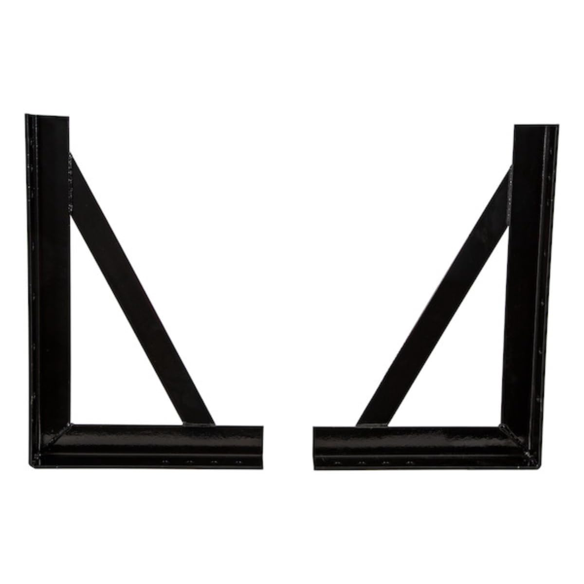 Buyers Products 1701012 Heavy Duty Welded Structural Steel Mounting Brackets For Underbody Truck Tool Box, Set Of 2, 18 X 27, Co