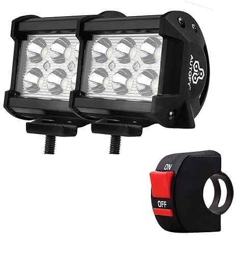 Autofy Led Bar Light Universal Bike Car Fog Light  6 Months Warranty  Work Light Led Bar Light For Off Roading Bikes Cars Suv