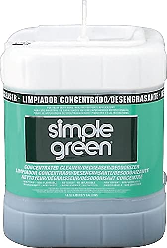 Simple Green Industrial Cleaner/Degreaser, 640 Fl Oz, Model 2700000113006, Pack of 1, White, 5 Gallons