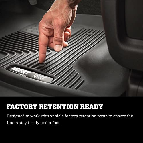 Husky Liners X-Act Contour Floor Mats | Fits 2011 - 2023 Chrysler 300 Awd, Rwd, 2011 - 2023 Dodge Charger Awd, Rwd | 2Nd Row, 1-