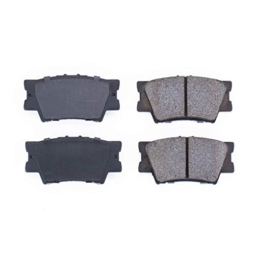 Power Stop 16-1212 Rear Z16 Ceramic Brake Pads For 2013-2018 Lexus ES300h | 2007-2018 ES350 | 2008-2018 Toyota Avalon | 2007-202