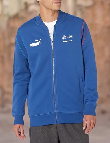 PUMA Men's Standard BMW M Motorsport T7 Full-Zip Jacket, Pro Blue-m Color-ah23, XX-Large