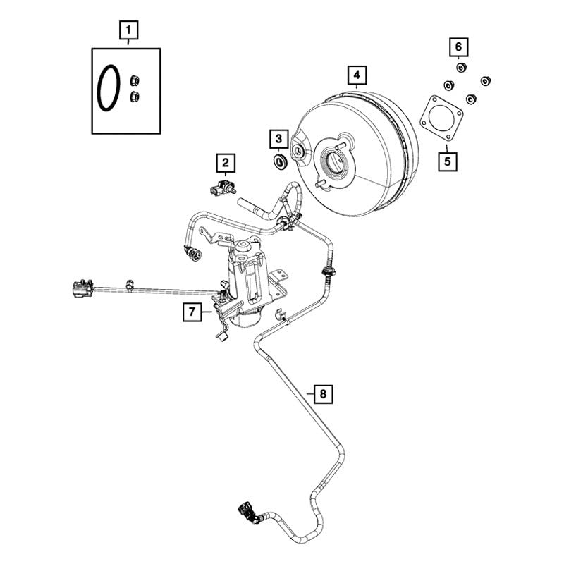 Valve-Brake Booster Check