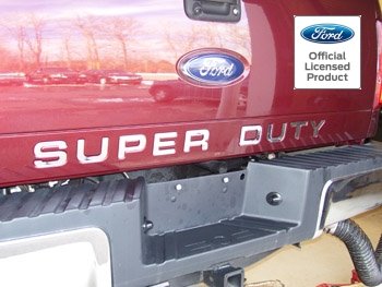 Decal Mods 2008-2016 Tailgate Letters Inserts Inlays Decals Stickers For Ford Super Duty F250 F350 F450 (2008-2016) (Thin Decals