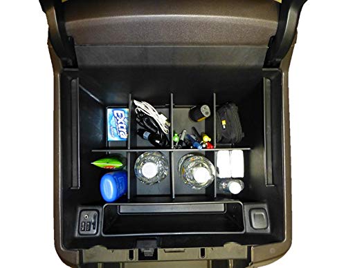 Vehicle Ocd - Center Console Organizer For Chevy Silverado 1500 / Gmc Sierra 1500 (2014-18) And 2500/3500 Hd (2015-19) (Full Con