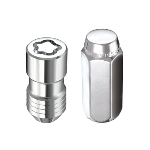 Mcgard 84525 Chrome Cone Seat Wheel Installation Kit(M14 X 1.5 Thread Size) - 5 Lug Set