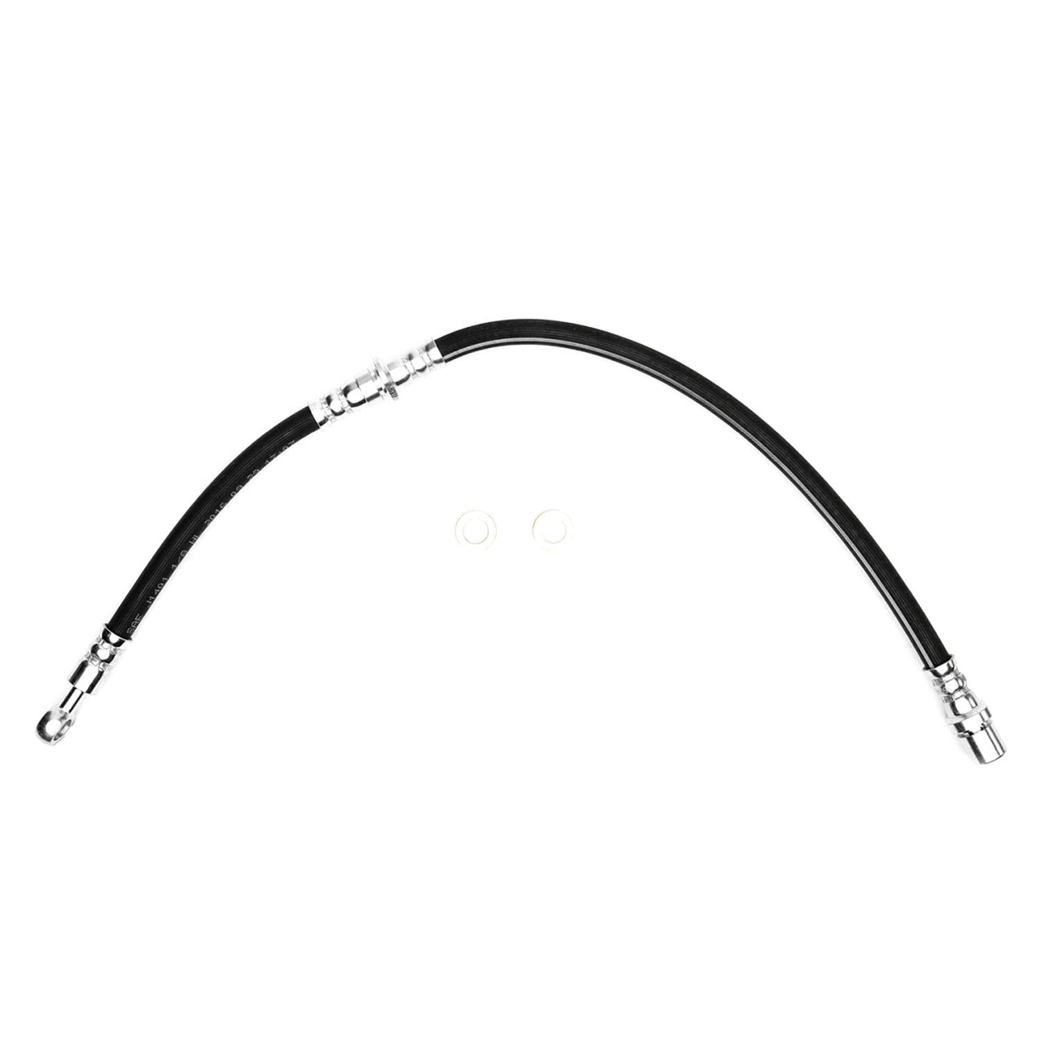 Dynamic Friction Company Front Right Brake Line Hose 350-13012 For 1990-1999 Subaru Legacy, 1993-2001 Subaru Impreza