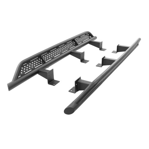 Go Rhino Fs4505T Frame Mounted Steel Sliders For Jeep 18 Wrangler Jk, Jeep 07-17 Wrangler (Sport Utility)