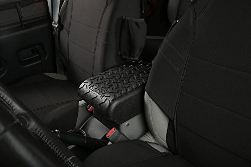Rugged Ridge | Center Console Cover, Black | 13107.40 | Fits 2007-2010 Jeep Wrangler Jk
