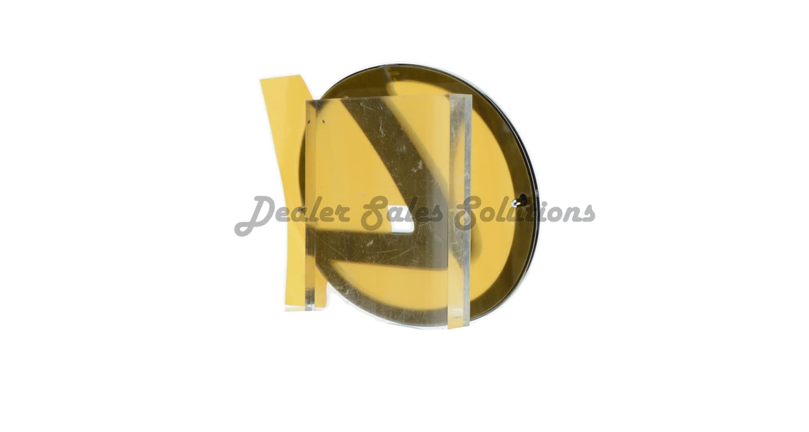 Lexus Genuine Chrome "L" Front Emblem - Durable Chrome Material for Toyota Vehicles