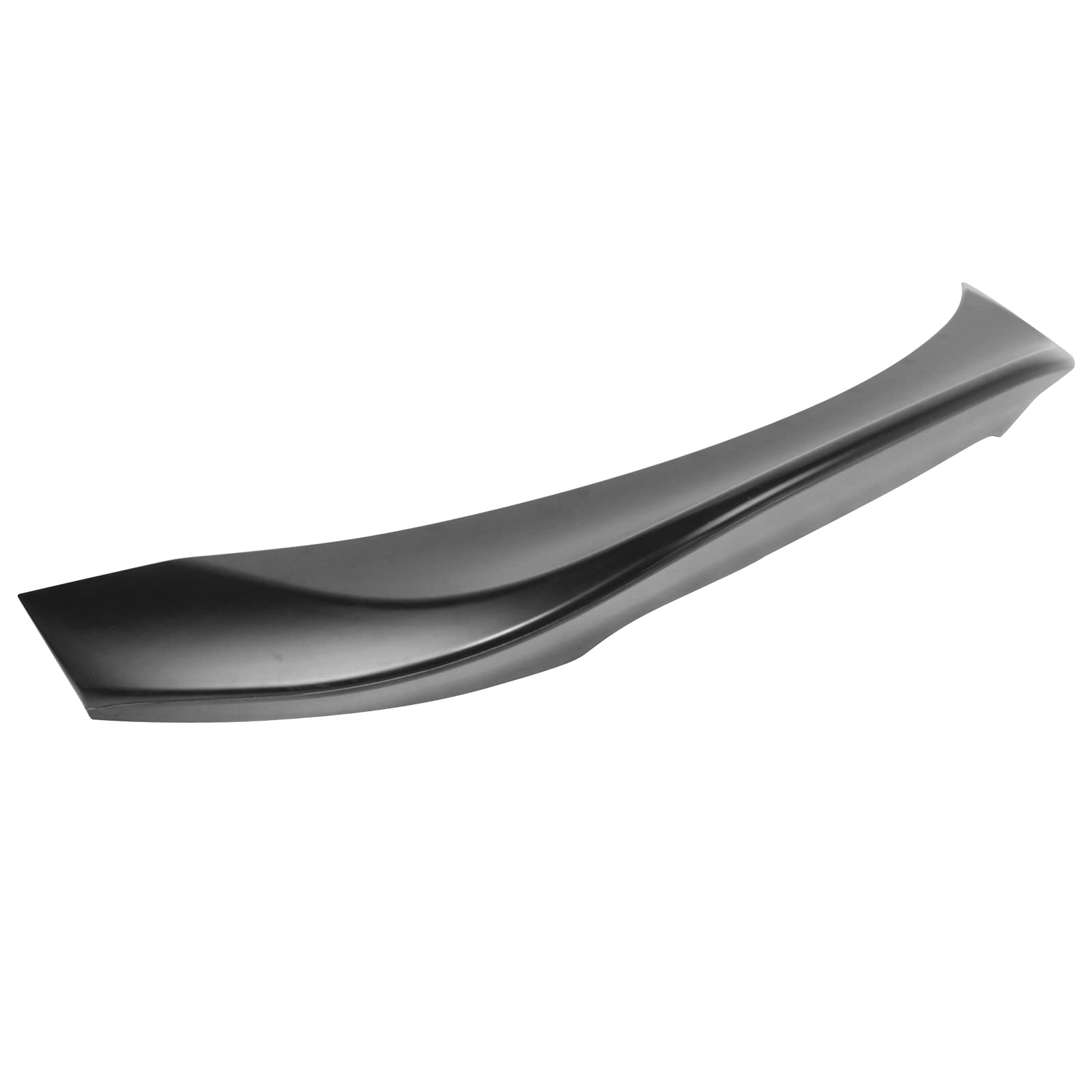 Ikon Motorsports, Trunk Spoiler Compatible With 2013-2016 Scion Fr-S & 2013-2020 Subaru Brz & 2017-2020 Toyota 86, Unpainted Black Abs Plastic L Style Rear Spoiler Wing