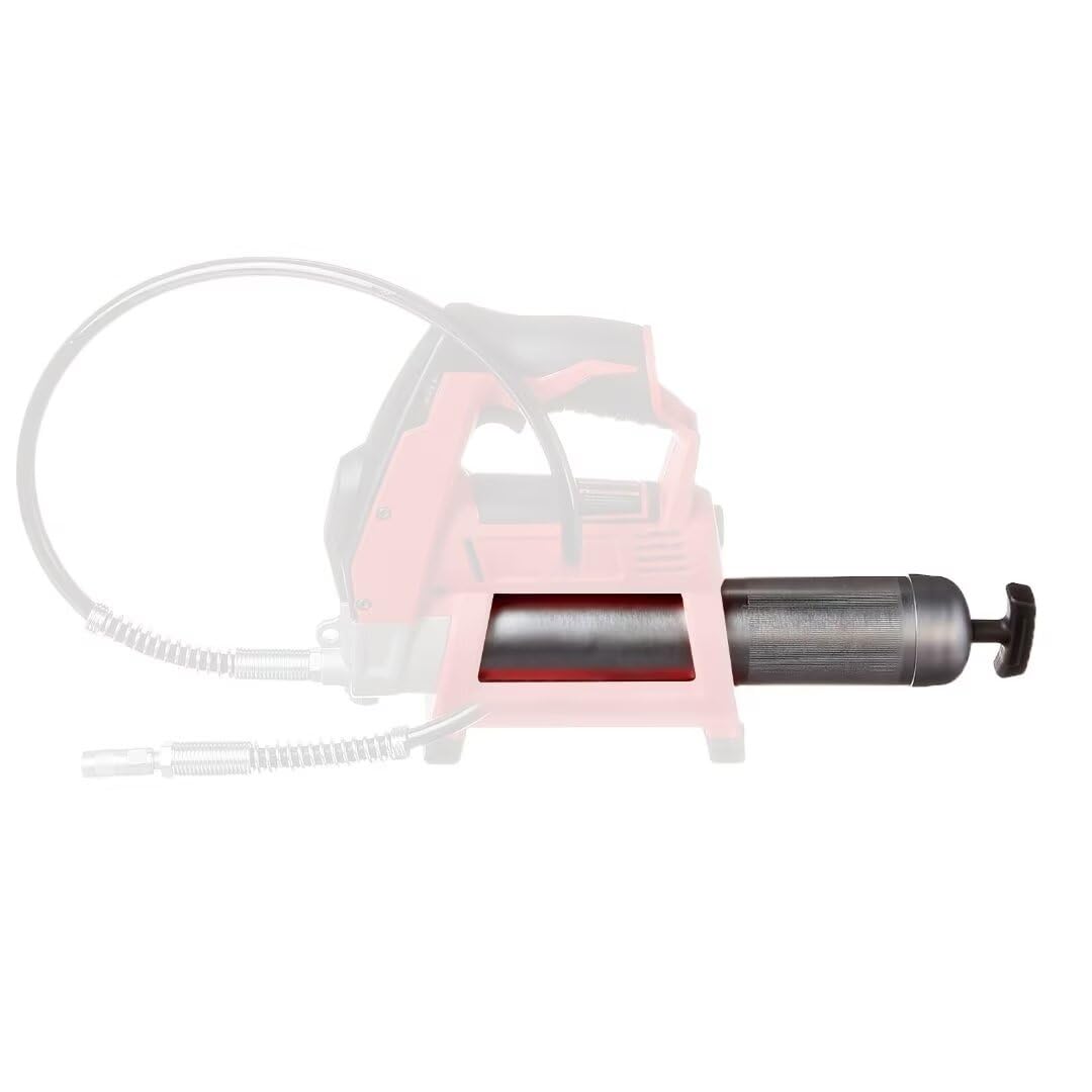 ATIVERE Grease Gun Replacement Tube Compatible with Milwaukee & DeWalt, High-Density Ferroalloy, Silver