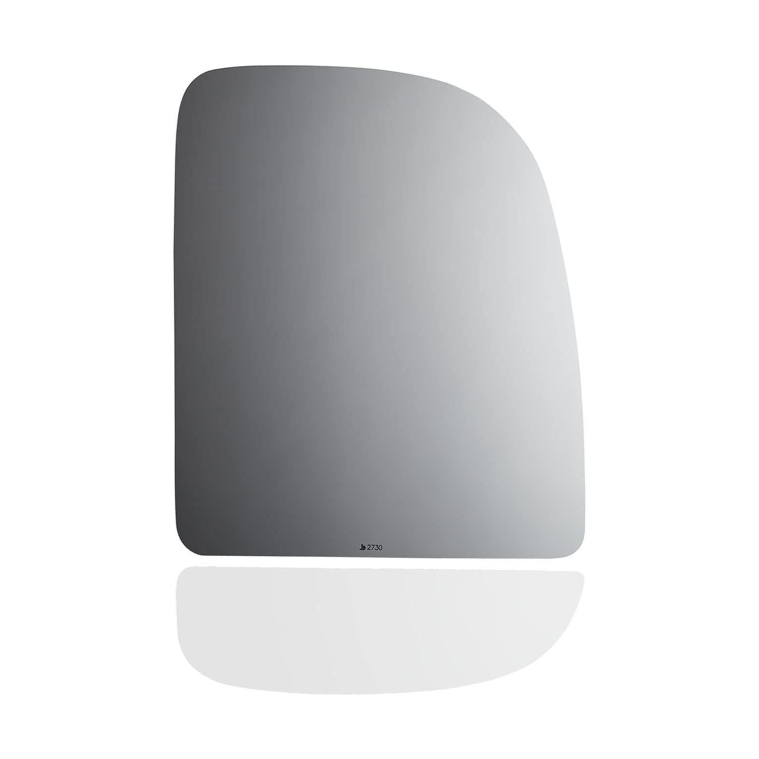 Upper Flat Passenger Side Replacement Mirror Glass For 2002 Ford E Super Duty, 2002-2014 E-150, E-250, E-350, E-450, Econoline,
