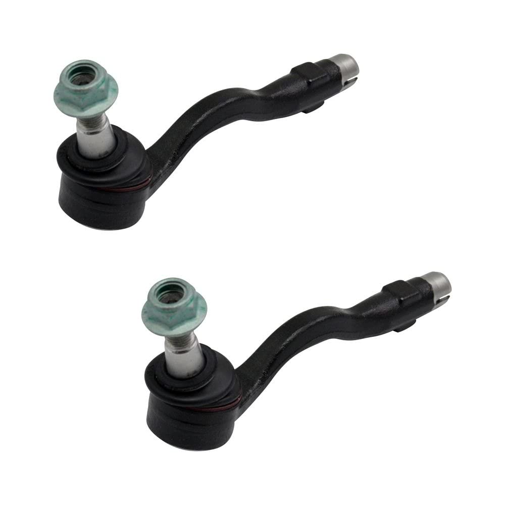 TRQ Front Outer Tie Rod Set Compatible with 2011-2017 BMW X3 2015-2018 X4