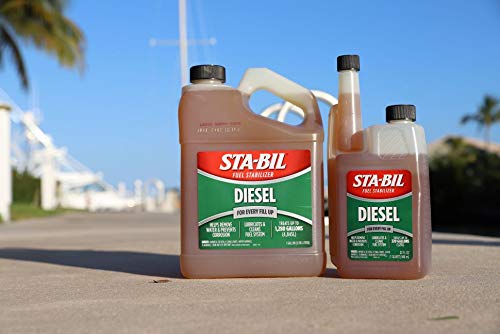 STA-BIL Diesel Fuel Stabilizer - Keeps Fuel Fresh 12 Months - 32 Fl. oz. (Pack of 4) - Orange - Model 22254-4PK