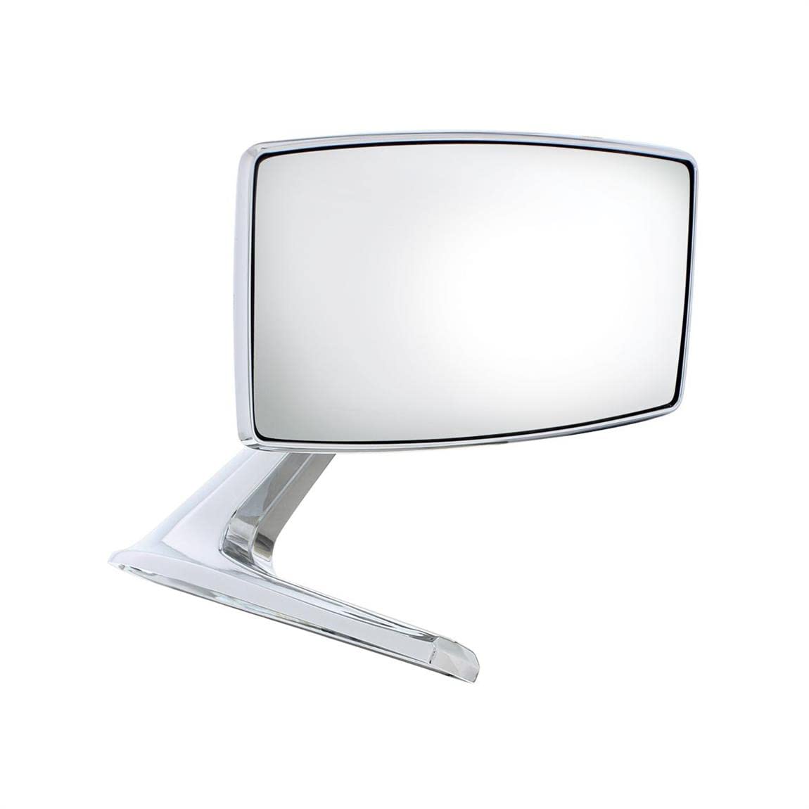 United Pacific F676804 Chrome Diecast Exterior Mirror W/Hidden Led Turn Signal For 1967-68 Ford Mustang – Convex Mirror – Right-Hand Side – One Unit