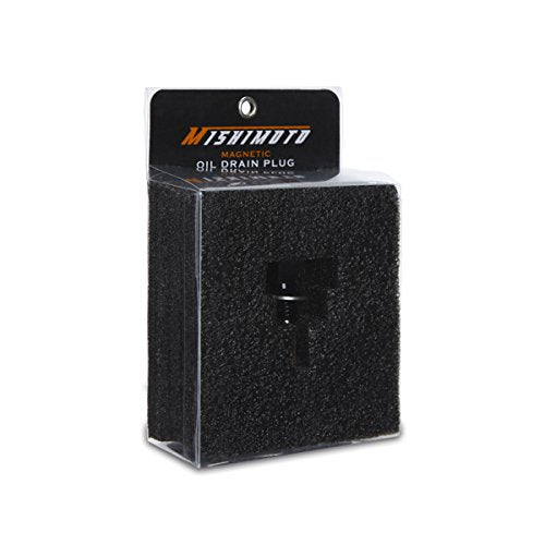 Mishimoto - Mmodp-1215B Magnetic Oil Drain Plug M12 X 1.5, Black