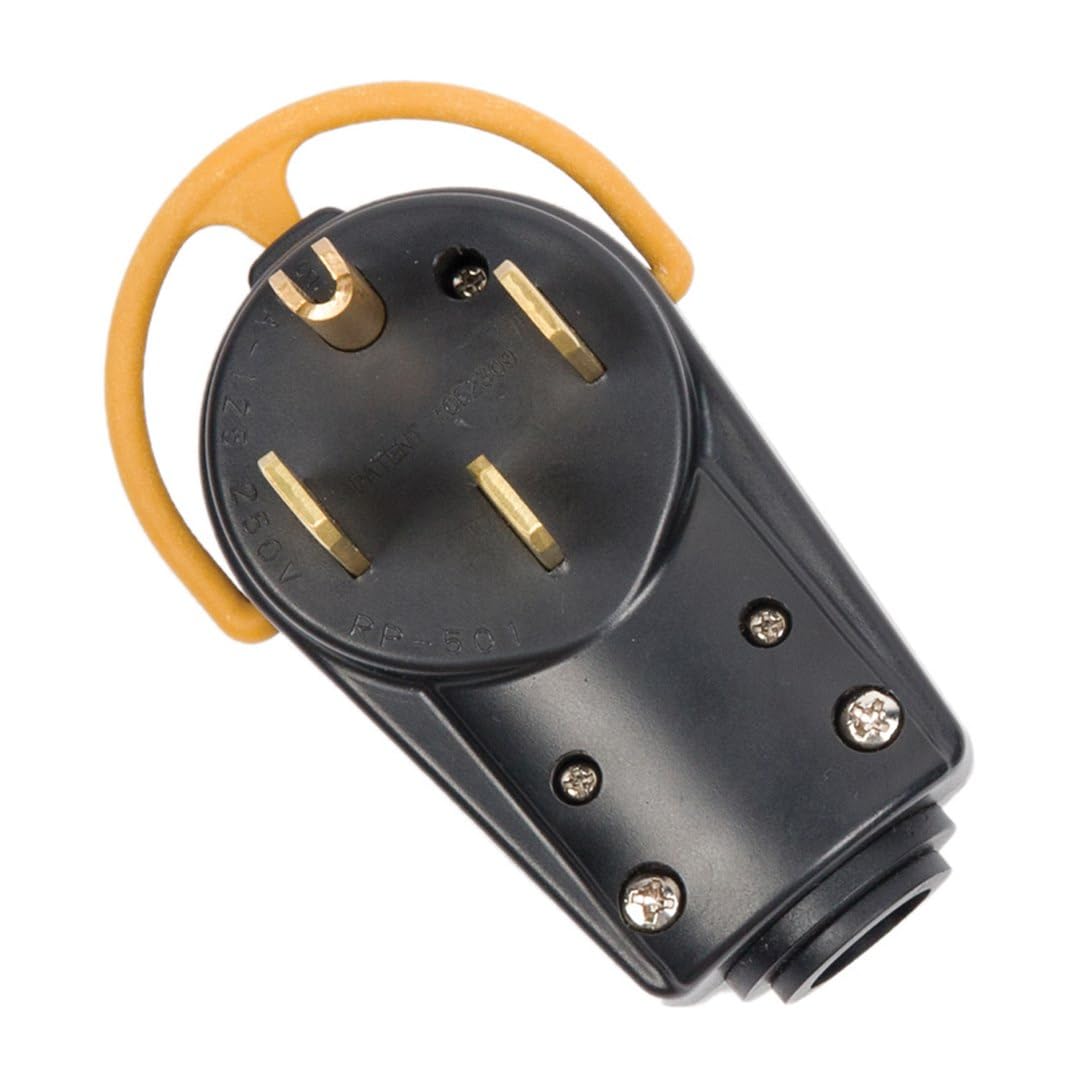 Arcon 19186 Cul Listed Replacement Generator Power Plug, 50-Amp