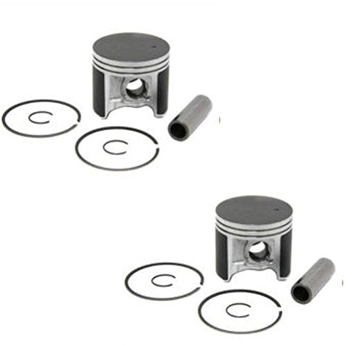 Spi 2 Piston Kits 75.40Mm 75.40Mm For Snow Arctic Cat Pantera 580 95-97 580Cc