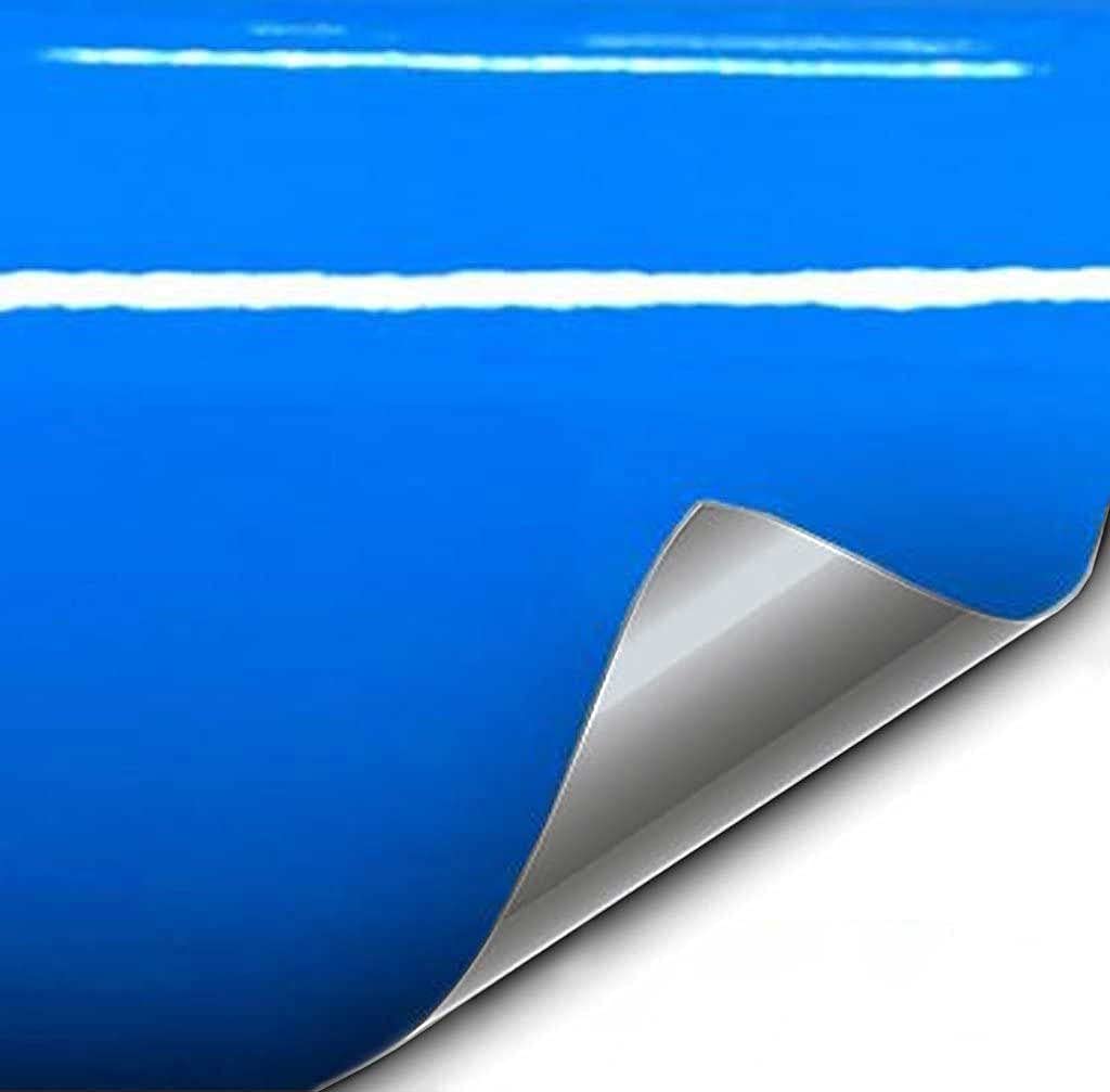 Vvivid+ Premium Vinyl Wrap Film (1Ft X 5Ft, Gloss Smurf Blue)
