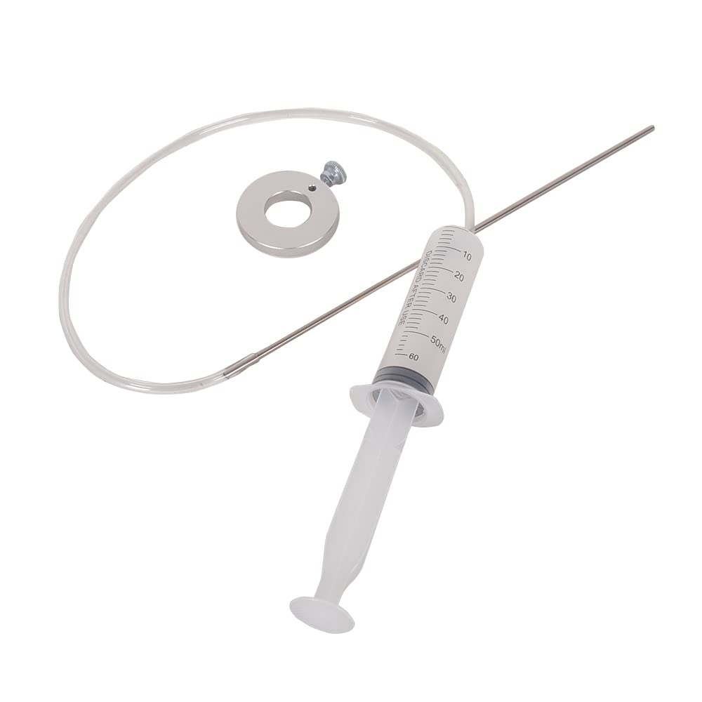MOTO4U Fork Oil Level Tool, Fork Oil Level Adjuster Motorcycle Fork Tool Fork Oil Level Gauge Fork Oil Syringe Fork Oil Tool Kit
