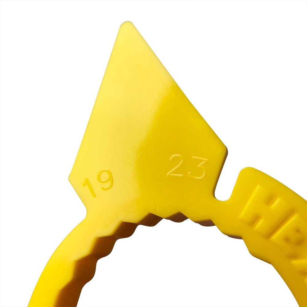 Ken-Tool 100Pk Hexchex Wheel Nut Indicator 19-23mm Model 30601 - Factory Color, One Size