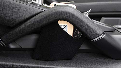ITrims Black Center Console Side Storage Box Holder Organizer for Porsche Cayenne 2011-2018 - 2PCS Car Accessories