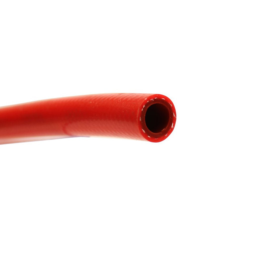 Hps Performance 3/8'' Id Red High Temp Reinforced Silicone Heater Hose, Max Working Pressure 80 Psi, Max Temperature Rating: 350