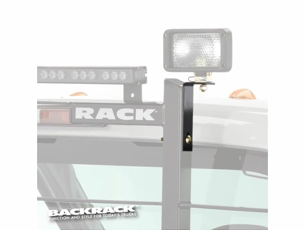 Realtruck Backrack Light Bracket 10.5 | Black, Passenger Side | 91003 | Universal W/Backrack Frame'S