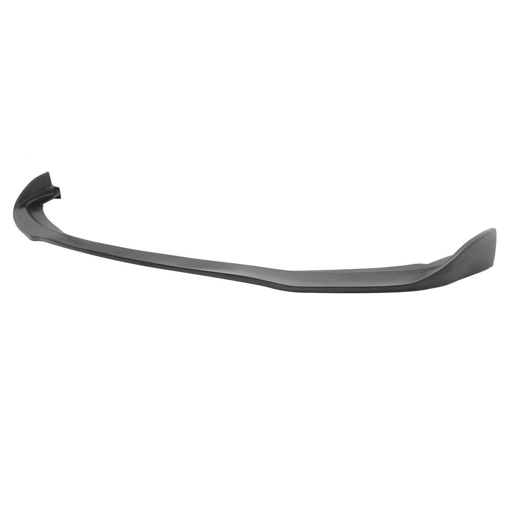 IKON MOTORSPORTS Front Bumper Lip, CS2 Style, Black PU, Compatible with 2012 Honda Civic, Model BLF-HC124CS2-PU